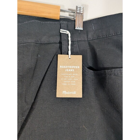 Madewell Womens Black Roadtripper High Rise Skinny Jeans Sz 36 Boho Mature Goth - Picture 6 of 12